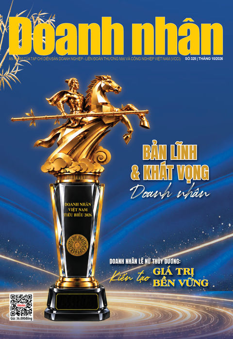 Ấn phẩm in Doanh nhân số 325 tháng 10/2026