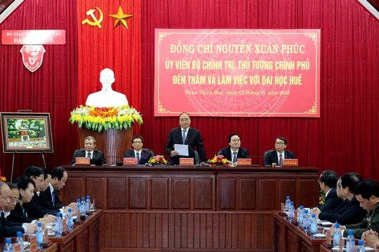 Thủ tướng “đặt hàng” nhân sự từ Đại học Huế 