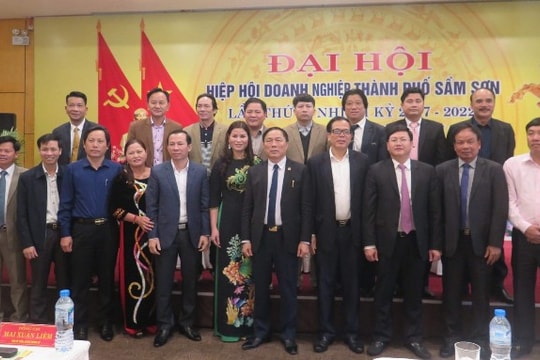 Thanh Hóa: Đại hội Hiệp hội Doanh nghiệp Thành phố Sầm Sơn lần thứ II, nhiệm kỳ 2017 – 2022