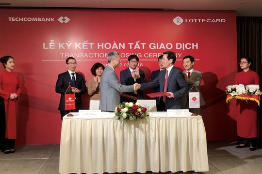 Techcombank chuyển giao công ty tài chính cho đối tác Hàn Quốc