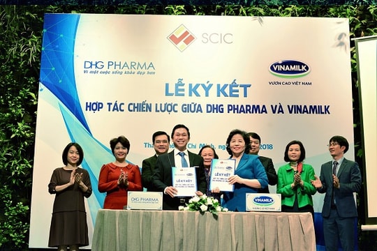 Vinamilk và Dược Hậu Giang ký kết Hợp tác chiến lược