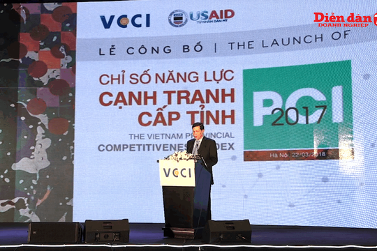 PCI 2017 ghi nhận môi trường kinh doanh địa phương cải thiện rất ấn tượng