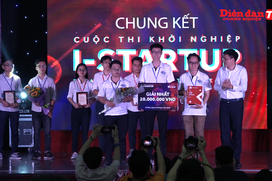 Dự án Edumet giành giải quán quân cuộc thi Khởi nghiệp I-Startup 2018