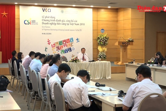 CSI 2018: Phát triển bền vững giúp doanh nghiệp nâng cao năng lực cạnh tranh