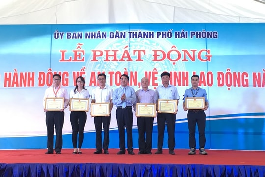 Hải Phòng phát động tháng an toàn lao động