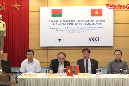 Nhiều cơ hội hợp tác cho doanh nghiệp Việt Nam - Belarus
