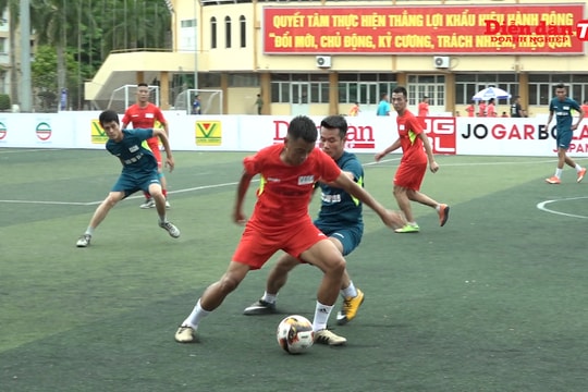 Giải bóng đá doanh nghiệp toàn quốc cúp VCCI 2018: Sôi nổi, kịch tính