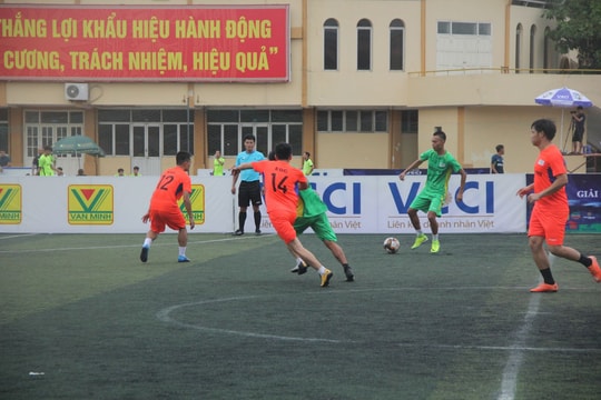 Lượt trận cuối của vòng bảng giải bóng đá cúp VCCI 2018