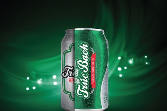 Habeco ‘thay áo mới’ cho thương hiệu bia Trúc Bạch