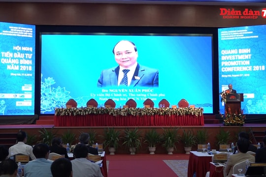 Thủ tướng Nguyễn Xuân Phúc: Quảng Bình phải phát triển xanh và thịnh vượng