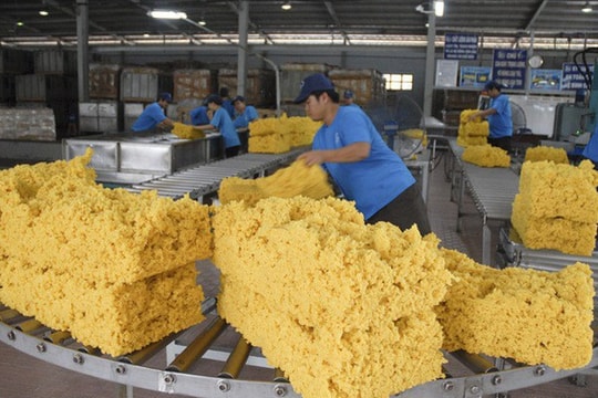 "Nút thắt" trong xuất khẩu cao su