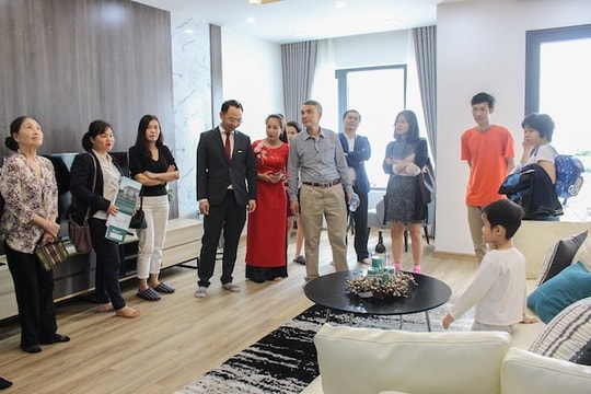 Nhà mẫu dự án The Central Thanh Hóa hút khách