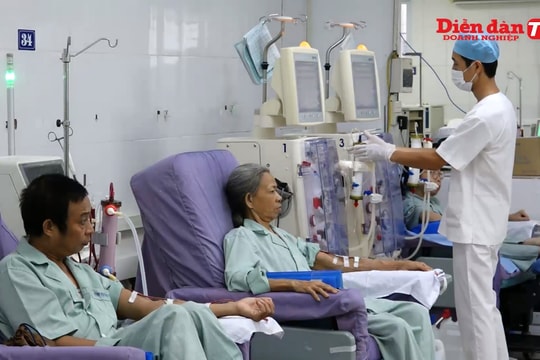 Đưa công nghệ cao vào chạy thận