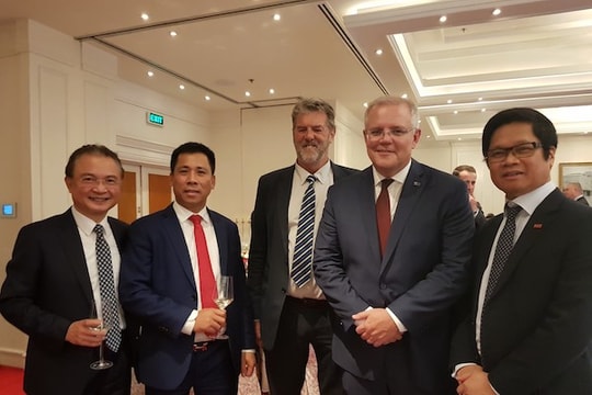 Thủ tướng Australia và Phu nhân gặp gỡ các doanh nghiệp hàng đầu Việt Nam