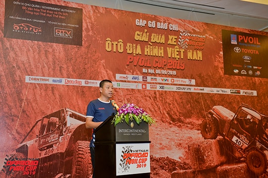 Khởi động "Giải đua xe ô tô địa hình Việt Nam Pvoil Cup 2019"