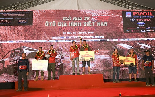 Giải đua xe ô tô địa hình Việt Nam PVOIL Cup 2019 thành công trọn vẹn