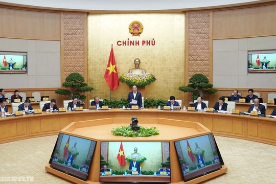 Thủ tướng chủ trì phiên họp Chính phủ thường kỳ tháng 11/2019