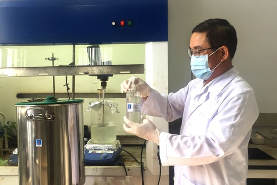 VPI sản xuất cồn gel diệt khuẩn phòng dịch do virus Corona mới