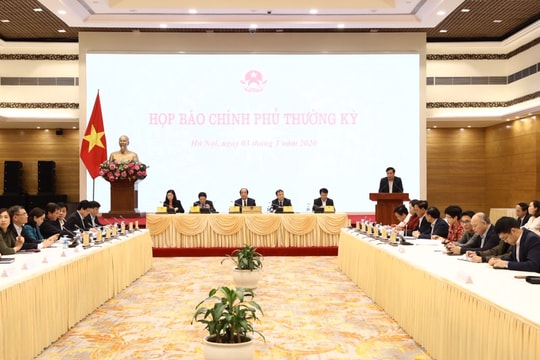 [TRỰC TIẾP] Họp báo Chính phủ thường kỳ tháng 02/2020