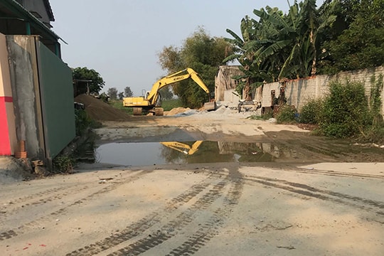 Quảng Nam nhiều bãi tập kết cát không phép vẫn hoạt động