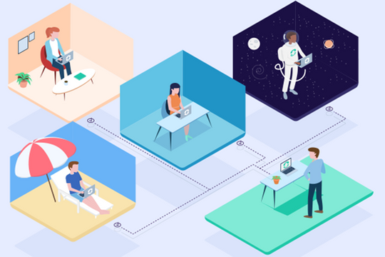 Startup cấp tập làm việc từ xa phòng COVID-19