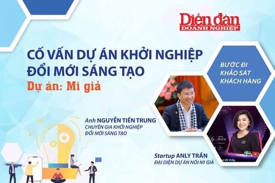 [CỐ VẤN DỰ ÁN KHỞI NGHIỆP ĐMST] SỐ IV: Dự án Mi giả với bước đi khảo sát khách hàng