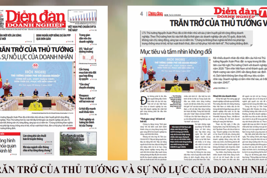 ĐIỂM BÁO NGÀY 13/05/2020: Trăn trở của Thủ tướng và nỗ lực của doanh nhân
