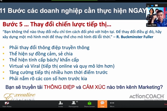Giúp doanh nghiệp vượt khủng hoảng: Bước 5 - Thay đổi chiến lược tiếp thị