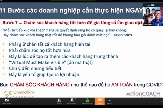 Giúp doanh nghiệp vượt khủng hoảng: Bước 7 - Chăm sóc khách hàng tốt hơn để gia tăng số lần giao dịch