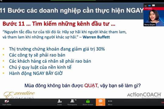 Giúp doanh nghiệp vượt khủng hoảng: Bước 11 - Tìm kiếm những kênh đầu tư