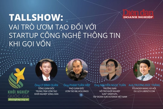 TALKSHOW: Vai trò ươm tạo đối với startup công nghệ thông tin khi gọi vốn