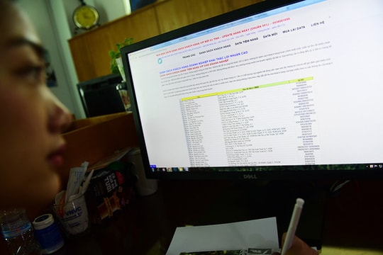 Trắng trợn rao bán thông tin cá nhân