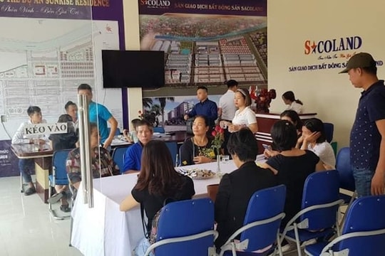 Giao dịch bất động sản phải qua sàn