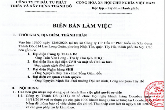 Chủ đầu tư Cocobay Đà Nẵng tìm được tiếng nói chung với hàng nghìn khách hàng