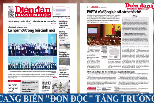 ĐIỂM BÁO NGÀY 10/07: Bất động sản tận dụng "cơ hội mới trong thời đại mới"
