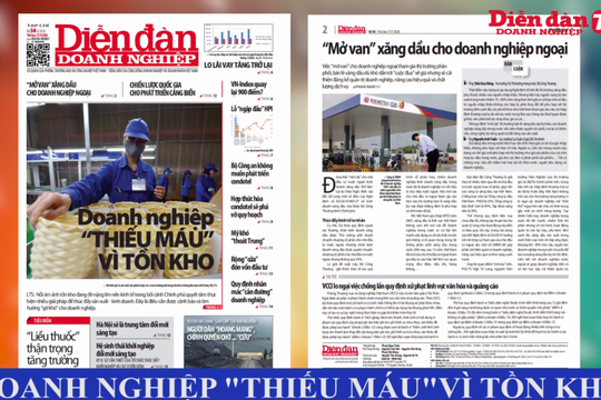 ĐIỂM BÁO NGÀY 17/07: Doanh nghiệp "thiếu máu" vì tồn kho