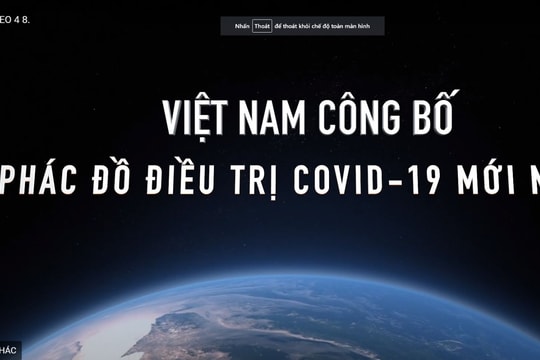 Việt Nam công bố phác đồ điều trị COVID-19 mới nhất
