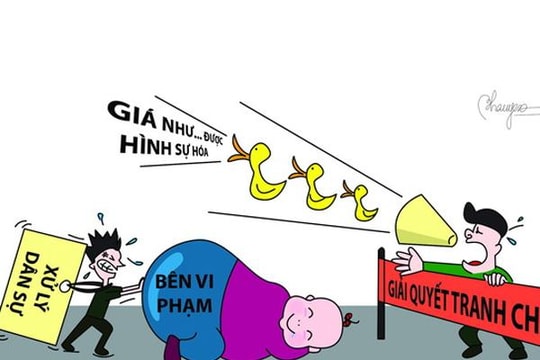 Hình sự hóa quan hệ kinh tế, dân sự: Thiếu kiến thức hay… “lạm quyền”?