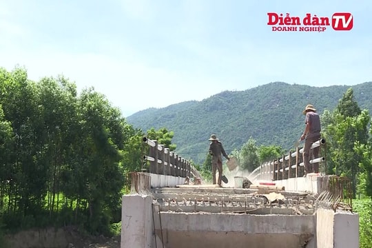 Phú Yên: Tăng tốc thi công các cây cầu dân sinh!