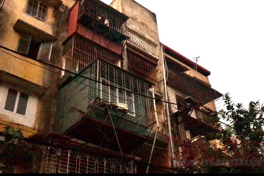 Hà Nội: Liên tục bị cảnh báo, khu tập thể Bộ Tư pháp nguy hiểm cấp độ nào?