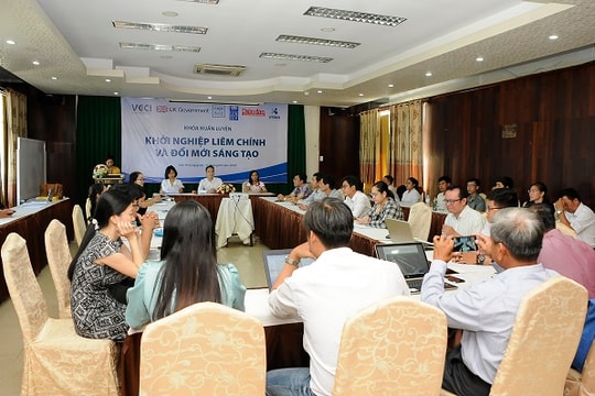 Khai giảng Khóa huấn luyện Khởi nghiệp liêm chính và Đổi mới sáng tạo tại Cần Thơ