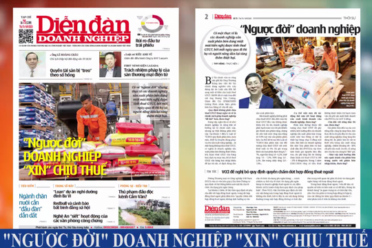 ĐIỂM BÁO NGÀY 16/09: "Ngược đời" doanh nghiệp "xin" chịu thuế