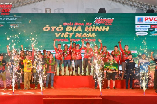 Giải Offroad PVOIL Cup 2020 kết thúc đầy kịch tính và sôi động