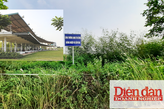 Anlac Green Symphony "mọc" sân tập golf trái phép giữa khu đô thị "ngủ quên"