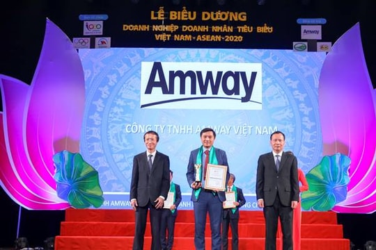 Amway Việt Nam nhận giải thưởng Doanh nghiệp tiêu biểu Việt Nam – ASEAN 2020