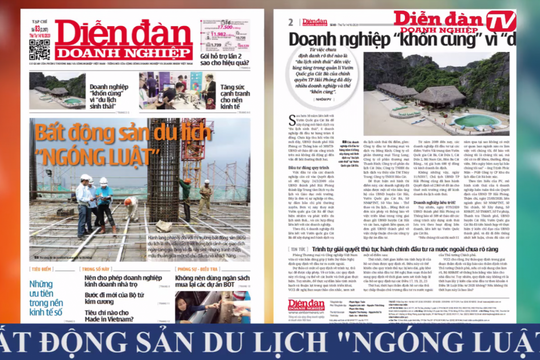 ĐIỂM BÁO NGÀY 14/10: Bất động sản du lịch "ngóng luật"