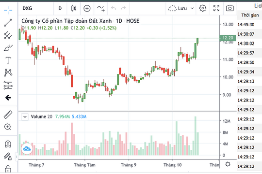 Vì sao DXG bị loại khỏi rổ VN Diamond?