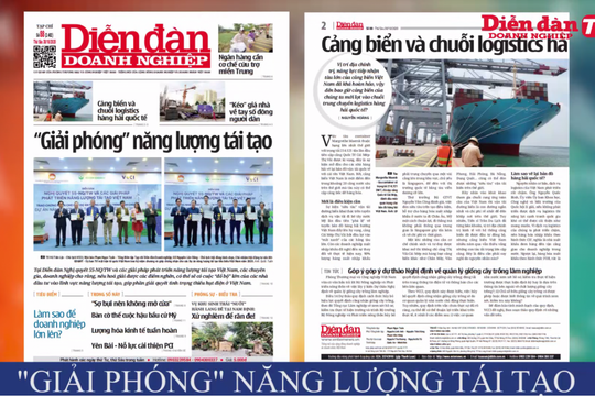 ĐIỂM BÁO NGÀY 30/10: "Giải phóng" năng lượng tái tạo