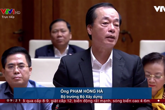 Bộ trưởng Bộ Xây Dựng: Còn nhiều vấn đề tổn tại trong quản lý nhà chung cư