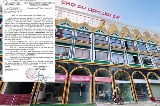 Lào Cai: Quyết tâm đưa Chợ “không ngủ” về đích